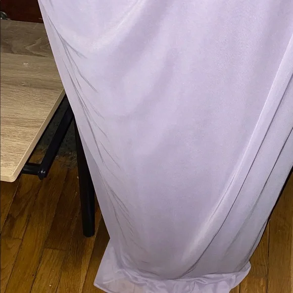 David's Bridal Elegant Lavender Dress - Picture 4 of 11